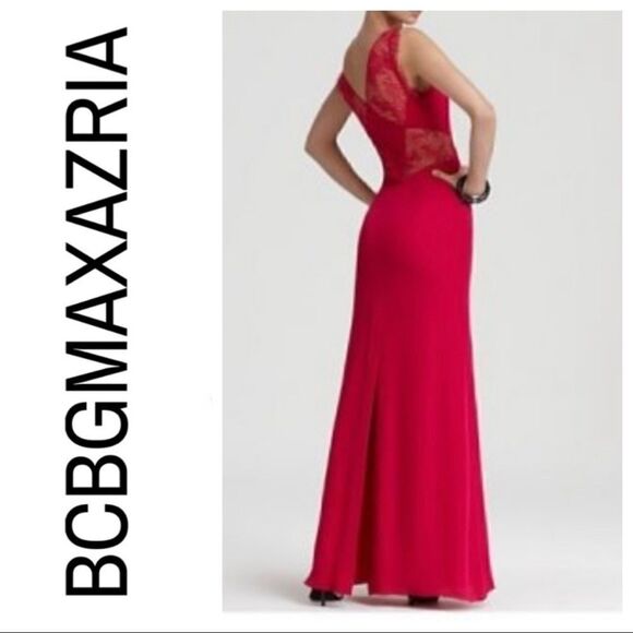 BCBGMAXAZRIA Rose Lace Dress  Size 2 NWT - Picture 2 of 10